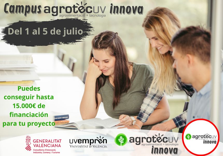 Cartel campus AgrotecUV Innova 2024